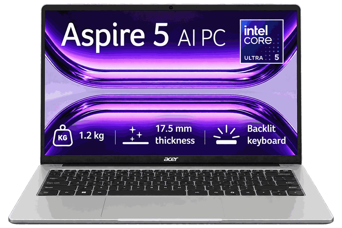 Acer Aspire 5 AI PC laptop