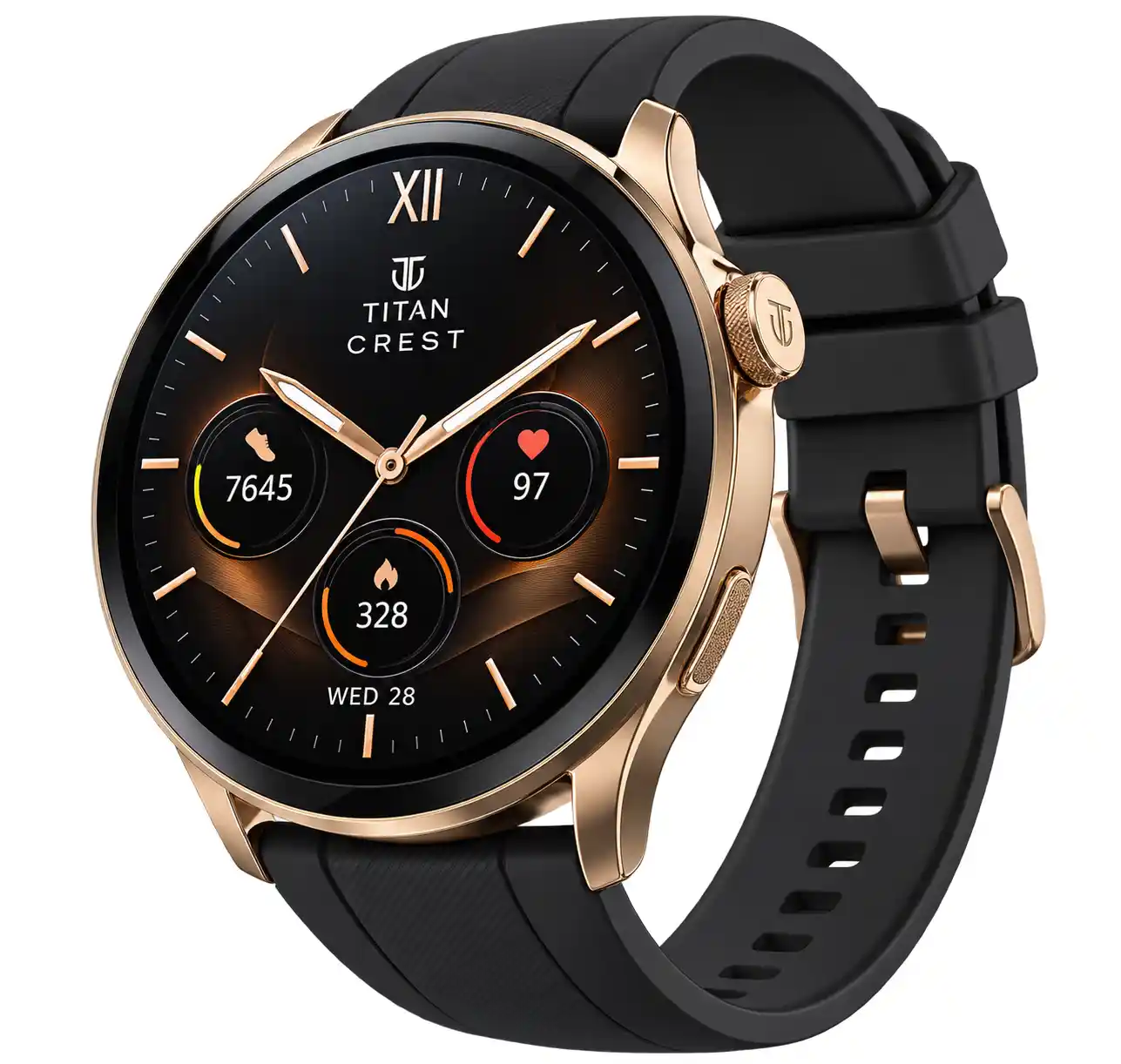 Titan Crest 1.43-inch AMOLED smartwatch